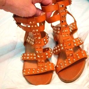 Qupid gladiator sandals